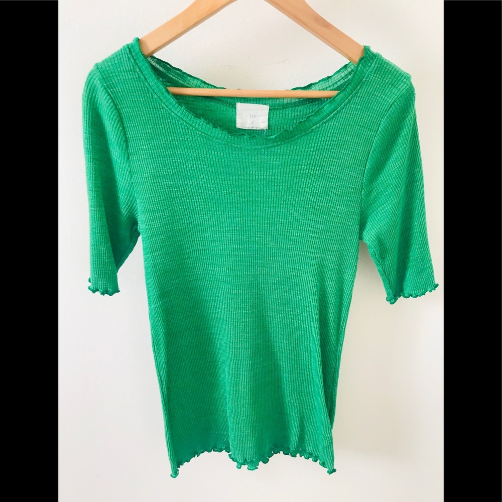 Anthropologie - t. la ribbed tee
